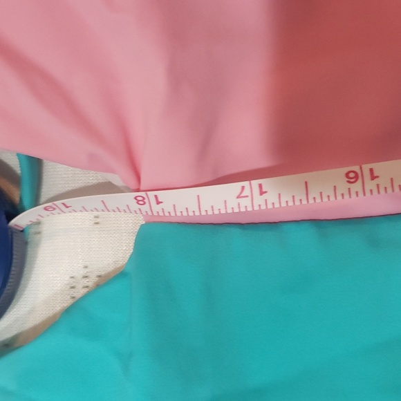 Pink and aqua blue swim suit - Picture 6 of 6